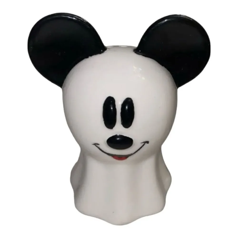 Disney Halloween Mickey Mouse & Minnie Mouse Ghost Salt and Pepper Shakers New